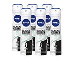 Nivea Black & White Invisible Fresh Deodorant Spray Voordeelverpakking 6x150ML