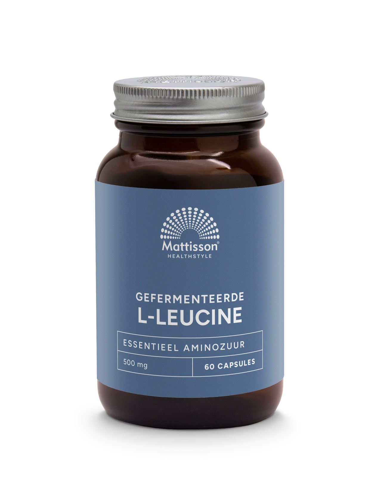 Mattisson HealthStyle Gefermenteerde L-Leucine 500mg Capsules 60CP