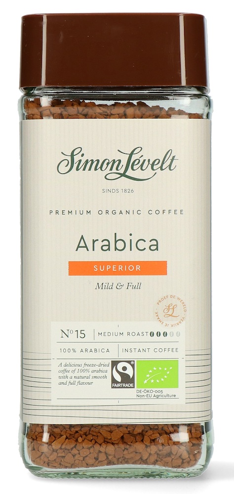 Simon Levelt Arabica Oploskoffie afbeelding