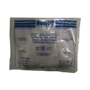 Romed Onderzoekshandschoenen Polyester Glad Dik 100ST