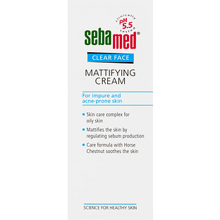 Sebamed Clear Face Mattifying Face Cream 50ML