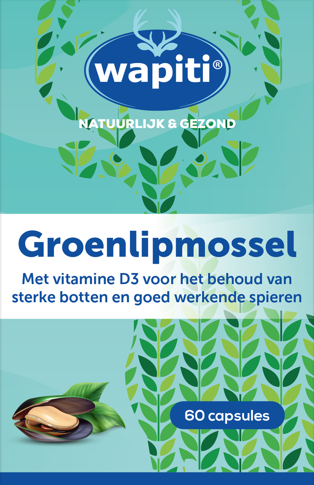 Wapiti Mossel Extract Capsules afbeelding