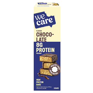 WeCare Chocolate High Protein Bars 81GR