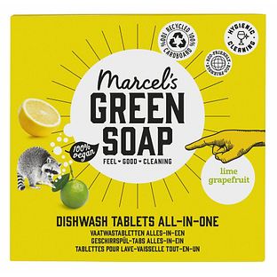 Marcels Green Soap Vaatwastabletten Grapefruit & Limoen 25TB