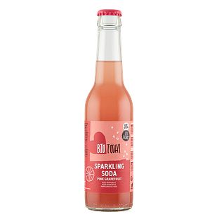 BioToday Sparkling Soda Pink Grapefruit 275ML BioToday Sparkling Soda Pink Grapefruit 275ML