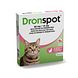 Dronspot 60mg/15mg Spot On Ontwormingsmiddel Voor Middelgrote Katten Pipet 2ST