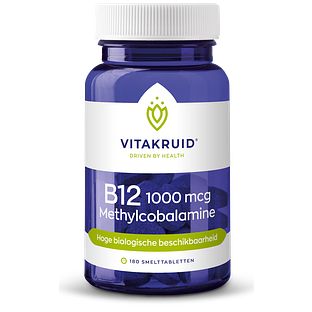 Vitakruid B12 1000 mcg Actief Methylcobalamine Vitamine 180TB Vitakruid B12 1000 mcg Actief Methylcobalamine Vitamine 180TB