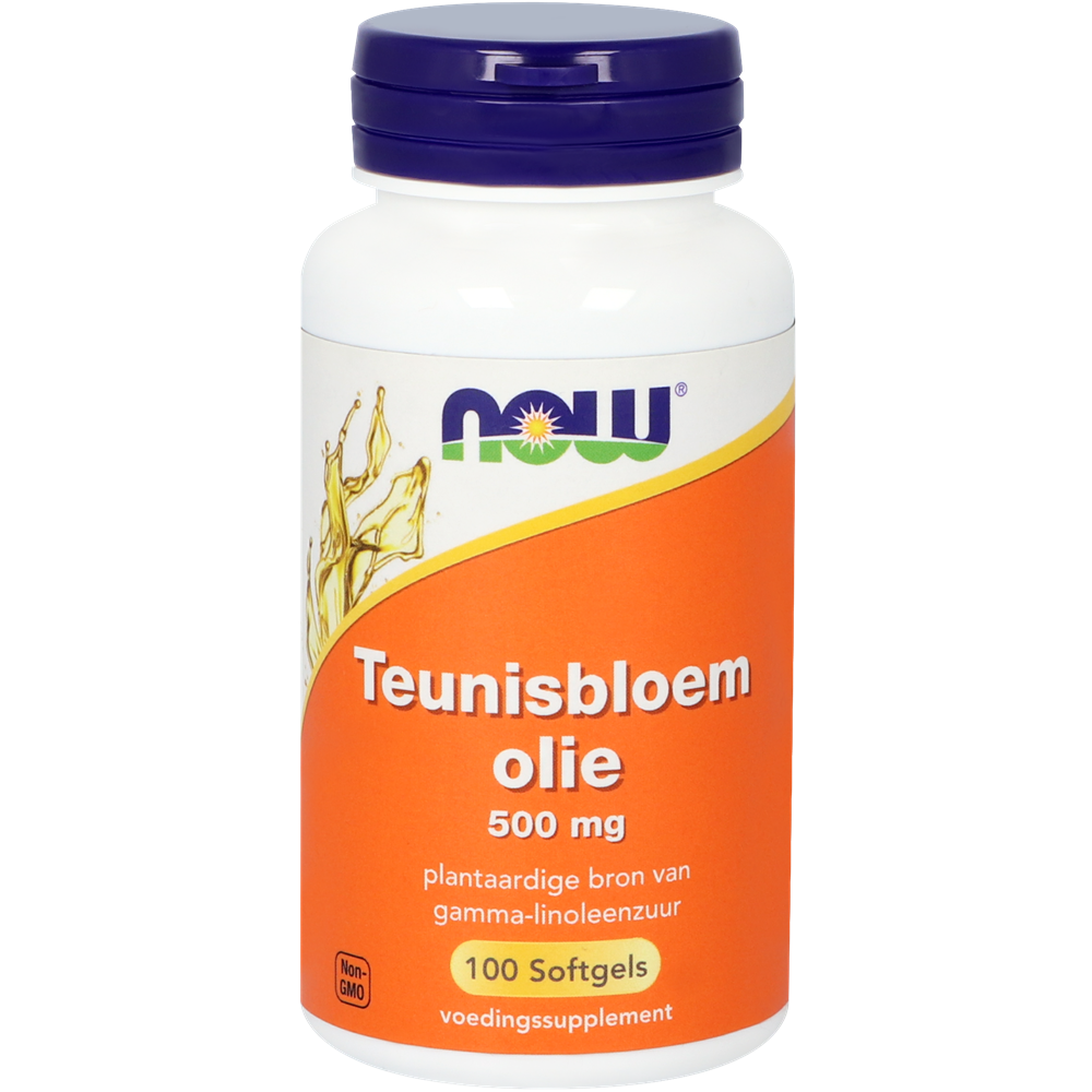 NOW Teunisbloemolie 500mg Softgels 100SG