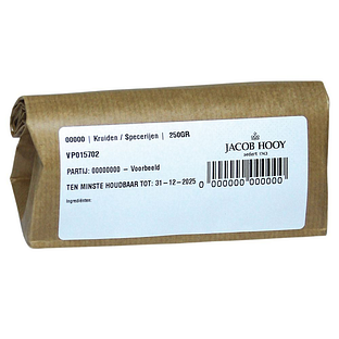 Jacob Hooy Essenblad Gesneden 250GR