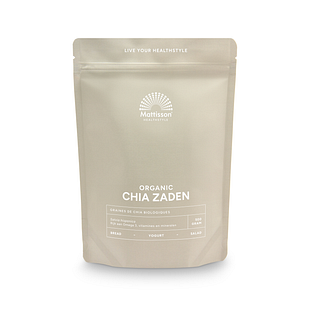 Mattisson HealthStyle Biologische Chiazaden 500GR Mattisson HealthStyle Biologische Chiazaden 500GR