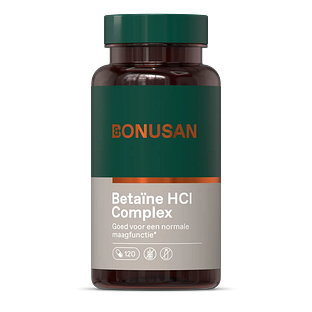 Bonusan Betaïne HCI Complex Capsules 120CP