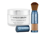 Sunday Brush Protect & Cleanse Set - Tan 2 Stuks