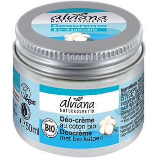 Alviana Deocrème - Bio Katoen 50ML Alviana Deocrème - Bio Katoen 50ML