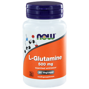 NOW L-Glutamine 500mg Capsules 60ST
