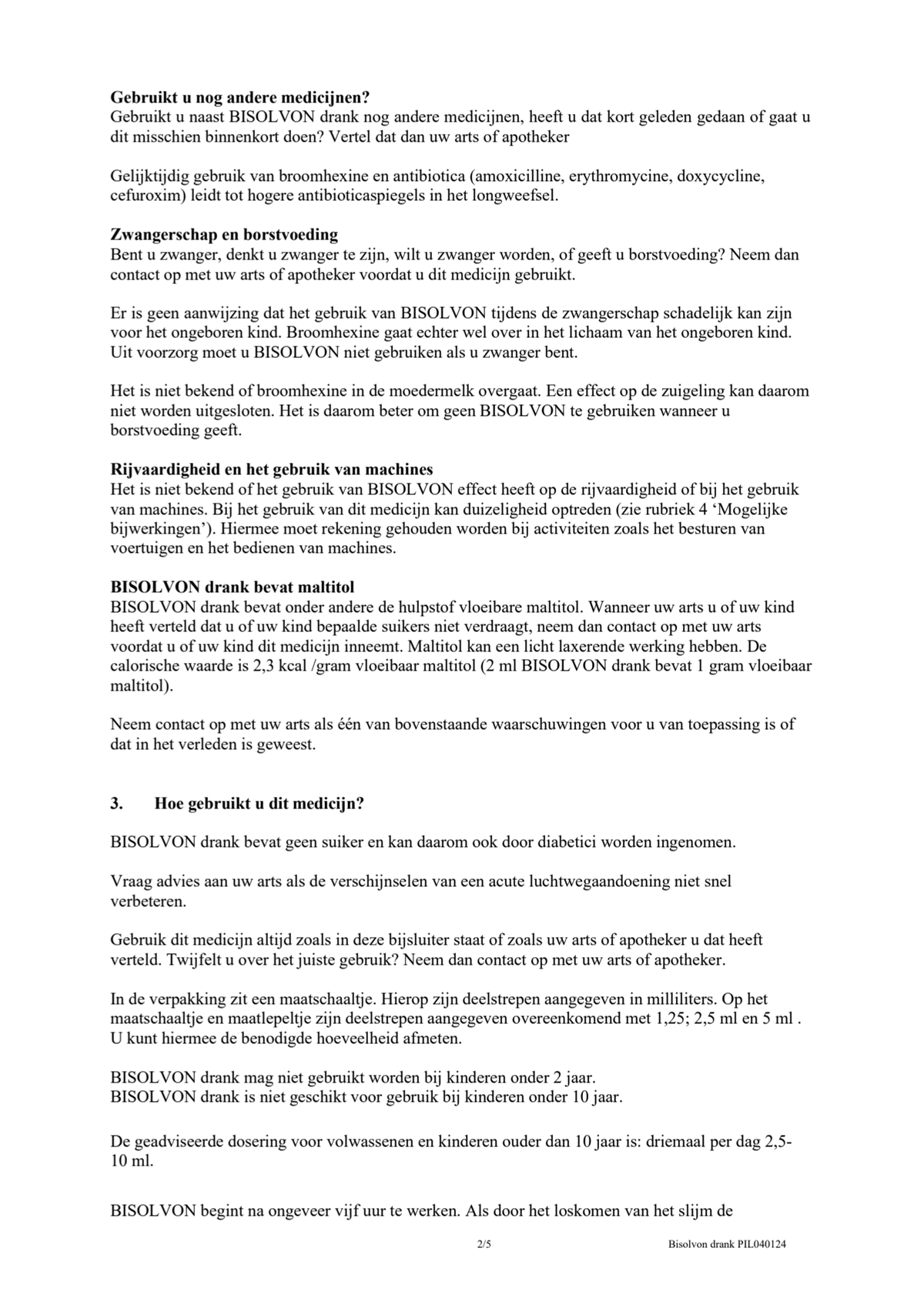 Drank 8mg/5ml afbeelding van document #2, leaflet