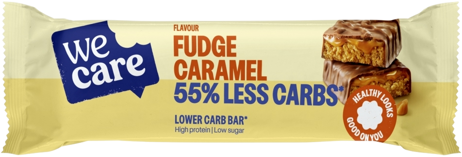 WeCare Low Carb Fudge Caramel Bar afbeelding