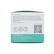 Louis Widmer Skinexpert AHA Crème 5 % pH 3,5 Zonder Parfum 50ML  zijkant verpakking, ingrediënten