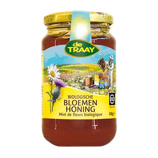 De Traay Bloemenhoning Biologisch 900GR