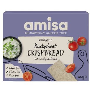 Amisa Buckwheat Crispbread 120GR
