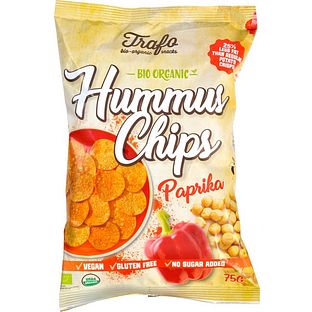 Trafo Hummus Chips Paprika 75GR Trafo Hummus Chips Paprika 75GR