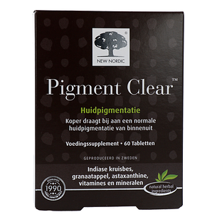 New Nordic Pigment Clear Huidpigmentatie Tabletten 60TB