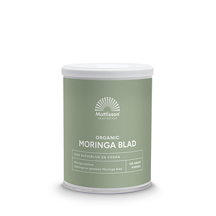 Mattisson HealthStyle Biologische Moringa Blad Poeder 125GR
