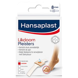 Hansaplast Likdoornpleisters 8ST