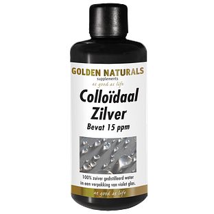 Golden Naturals Colloidaal Zilver 200ML Golden Naturals Colloidaal Zilver 200ML