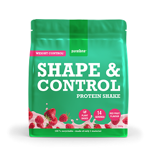 Purasana Shape & Control Protein Shake Red Fruit 350GR