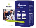 Vitakruid Multi Dag & Nacht Man Sport 100% Vegan 2 x 90 180TB