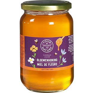 Your Organic Nature Vloeibare Bloemenhoning 900GR