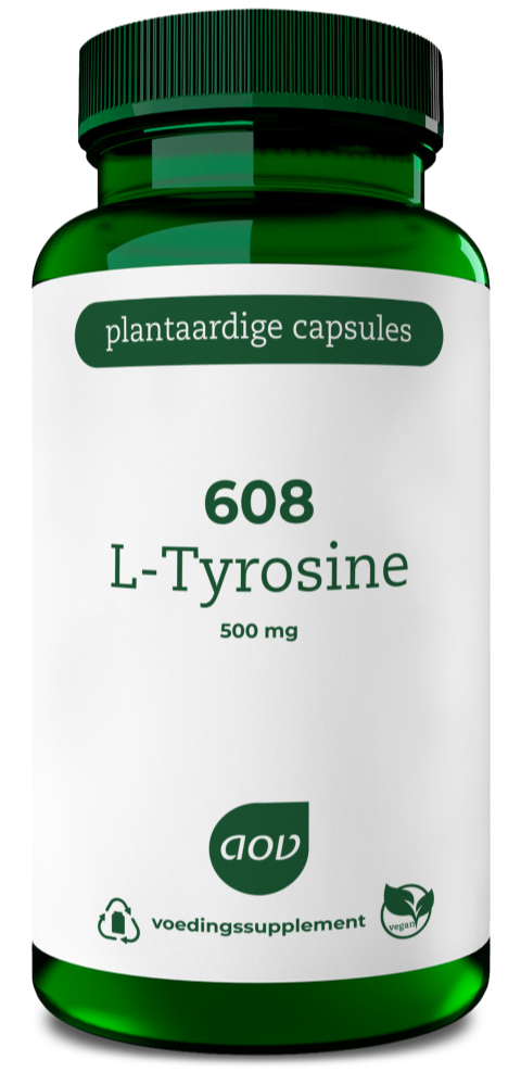 AOV 608 L-Tyrosine 500mg Capsules 60VCP