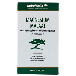Nutramedix Magnesiummalaat Capsules 120VCP Nutramedix Magnesiummalaat Capsules 120VCP