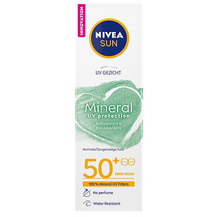 Nivea Sun Gezicht Mineral UV Protection SPF50+ 50ML