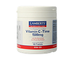 Lamberts Vitamine C 1500 mg Time Release & Bioflavonoiden Tabletten 120TB