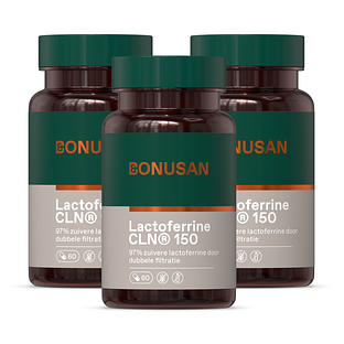 Bonusan Lactoferrine CLN® 150 Capsules Multiverpakking 3x60CP
