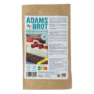 Adams Brot Eiwit Cakemix Glutenvrij 125GR
