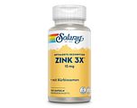Solaray Zink 3-voudig 15mg Capsules 100CP Solaray Zink 3-voudig 15mg Capsules 100CP