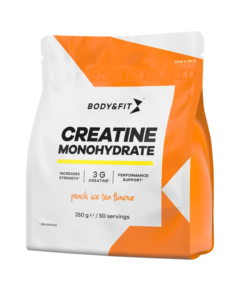 Body & Fit Creatine Monohydrate Peach Poeder 250GR
