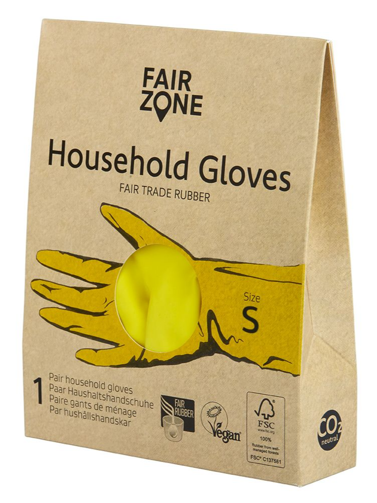 Fair Zone Huisehold Gloves Size S afbeelding