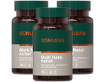 Bonusan Multi Natal Actief Tabletten Multiverpakking 3x60TB