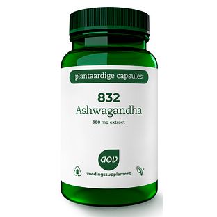 AOV 832 Ashwagandha Vegacaps 60VCP AOV 832 Ashwagandha Vegacaps 60VCP