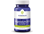 Vitakruid Magnesium 200 Complex Tabletten 30TB