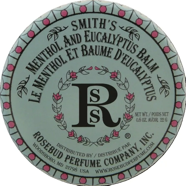 Rosebud Salve Menthol & Eucalyptus Lip Balm