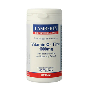 Lamberts Vitamine C 1000 mg Time Release & Bioflavonoiden Tabletten 60TB Lamberts Vitamine C 1000 mg Time Release & Bioflavonoiden Tabletten 60TB