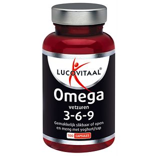 Lucovitaal Omega 3-6-9 Vetzuren Capsules 100CP Lucovitaal Omega 3-6-9 Vetzuren Capsules 100CP