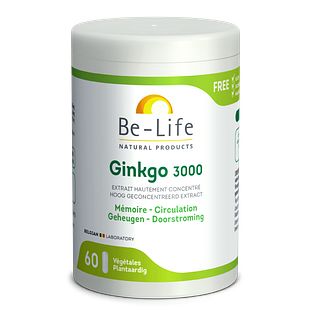 Be-Life Gink-go 3000 Capsules 60CP