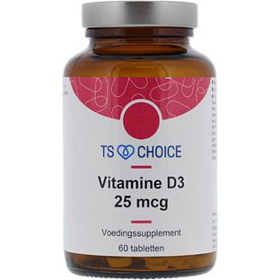 TS Choice Vitamine D3 25 mcg Tabletten 60TB