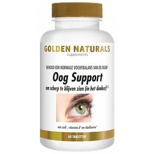 Golden Naturals Oog Support Tabletten 60TB