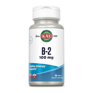 Kal Vit B2 Riboflavin 100mg Tabletten 60TB Kal Vit B2 Riboflavin 100mg Tabletten 60TB
